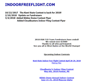Tablet Screenshot of indoorfreeflight.com